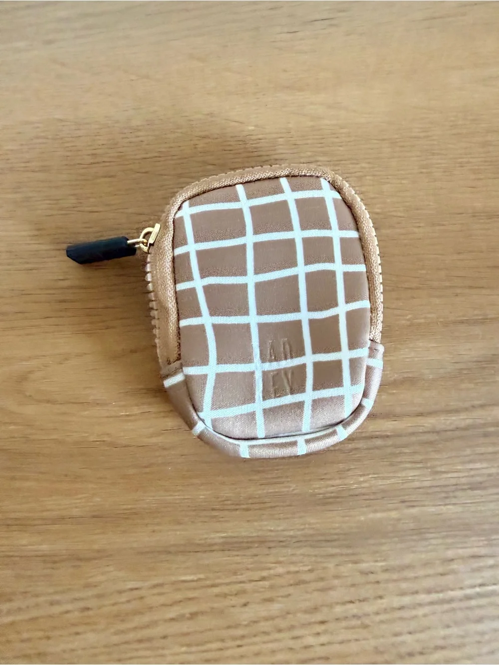 Rad Rev The Pod Pouch Oak Grid Mini Clip Pouch
